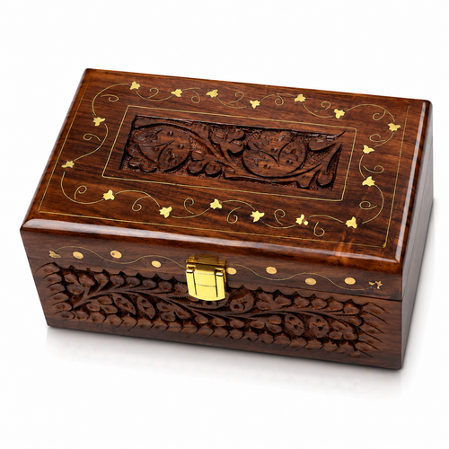 Handcrafted wooden jewelry box collection