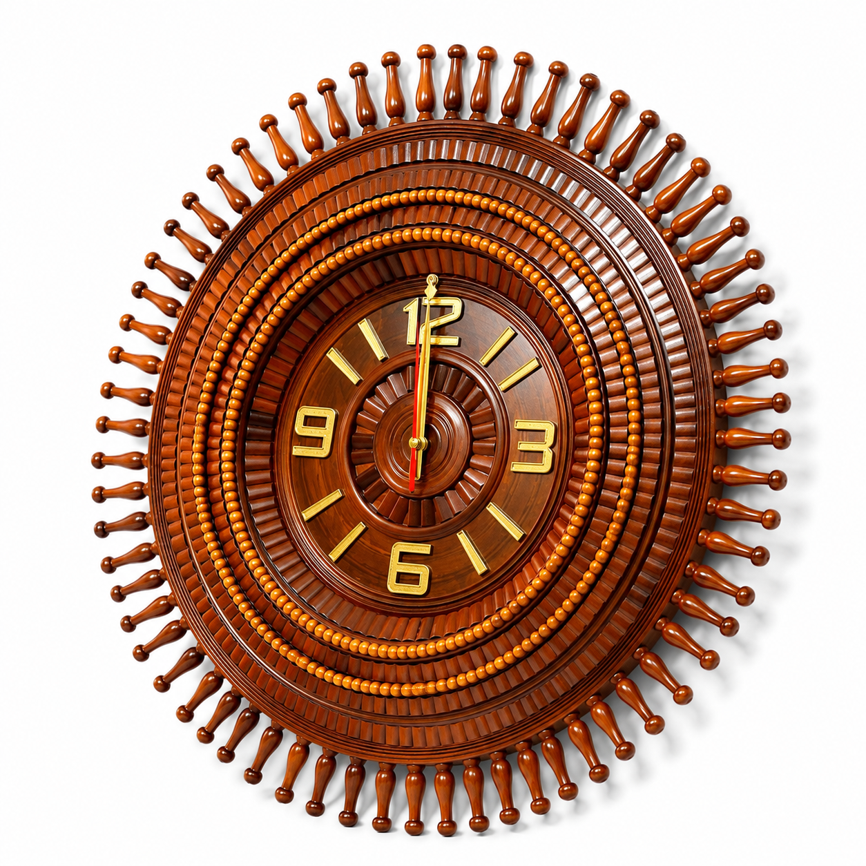 Handmade Wooden Wall Clock