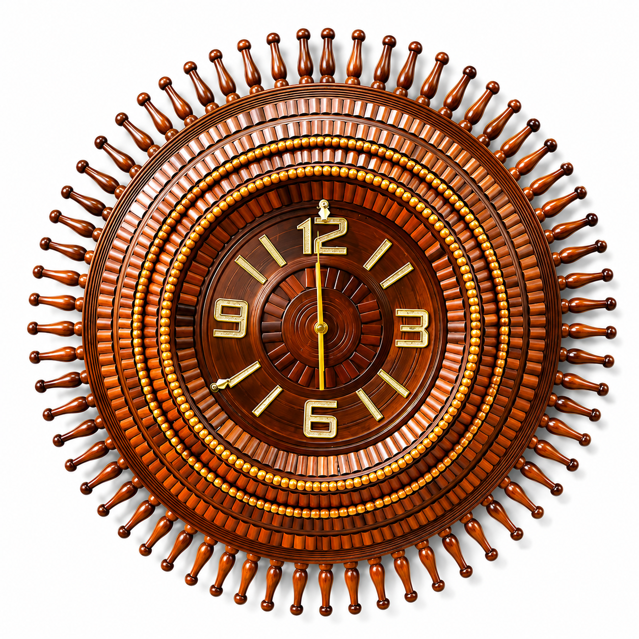 Handmade Wooden Wall Clock