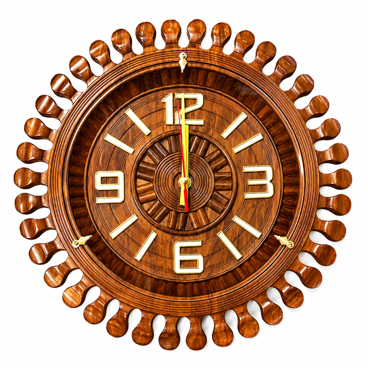 Handmade Wooden Wall Clock