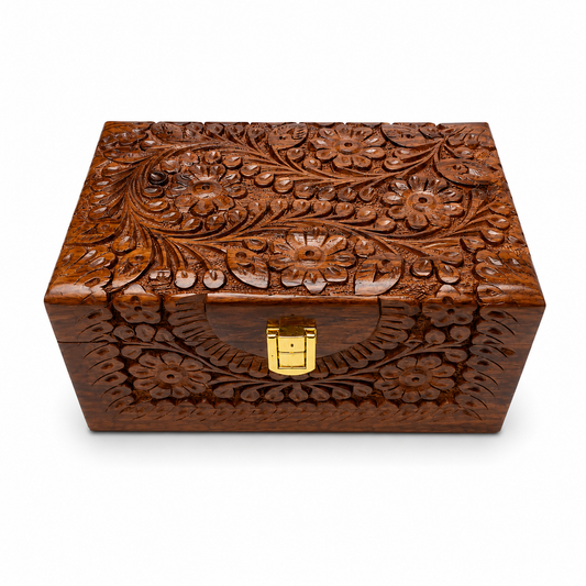Handcrafted Wooden Jewelry & Keepsake Box