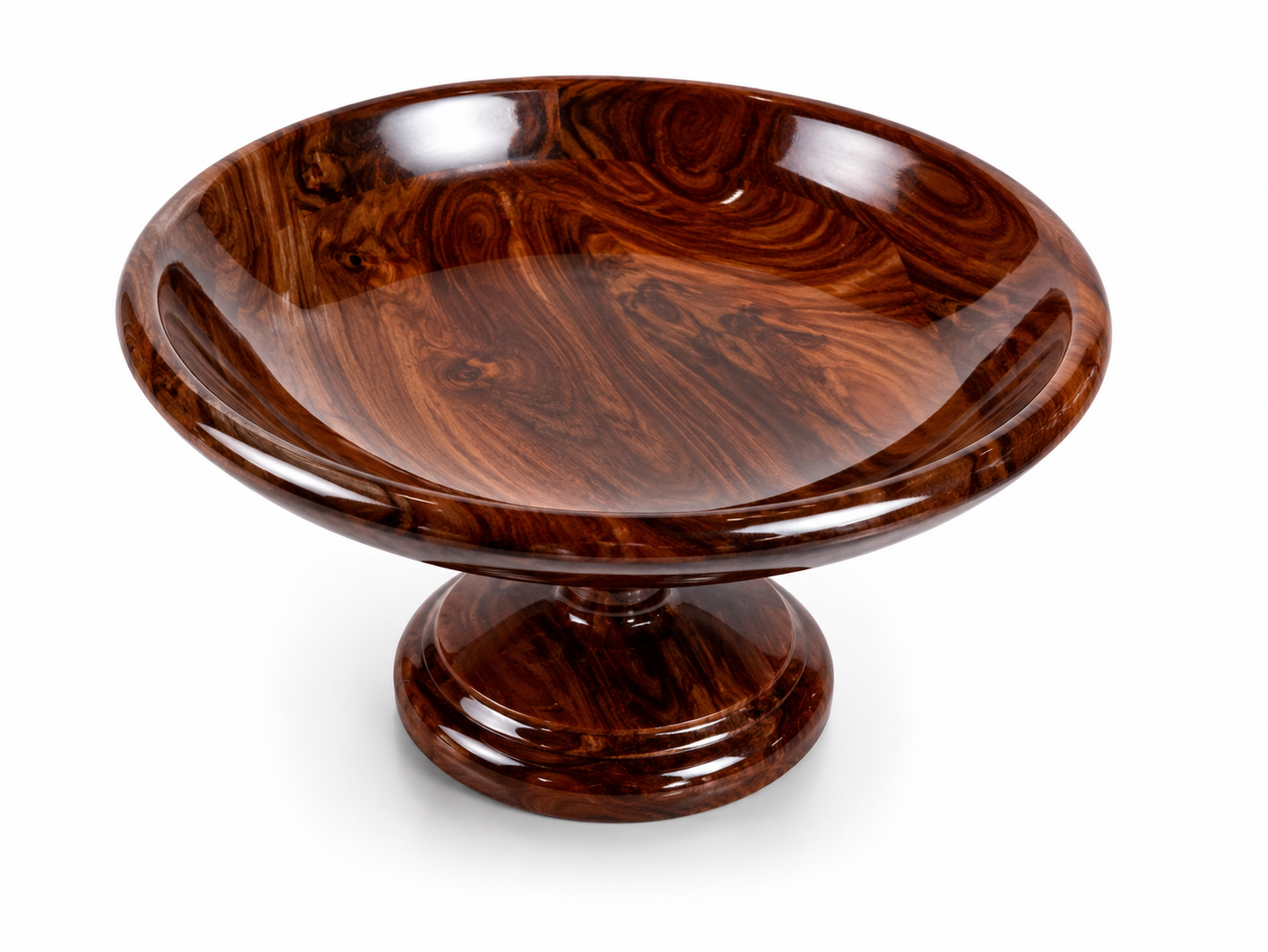 Handcrafted Wooden Fruit Bowl
