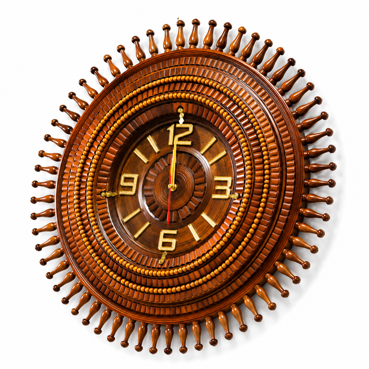 Handmade Wooden Wall Clock