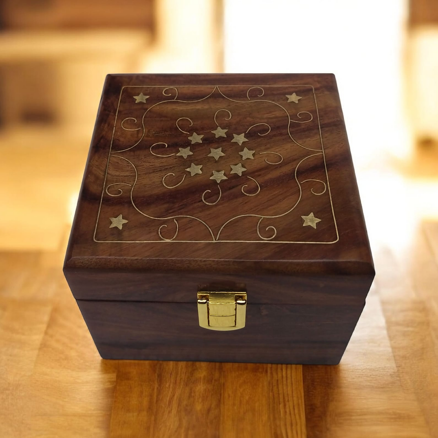 Premium Handcrafted Wooden Keepsake & Jewelry Box