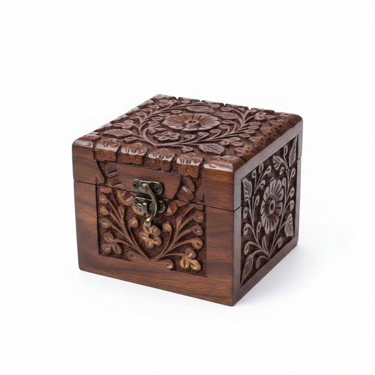 Handcrafted Wooden Keepsake Box (Copy)